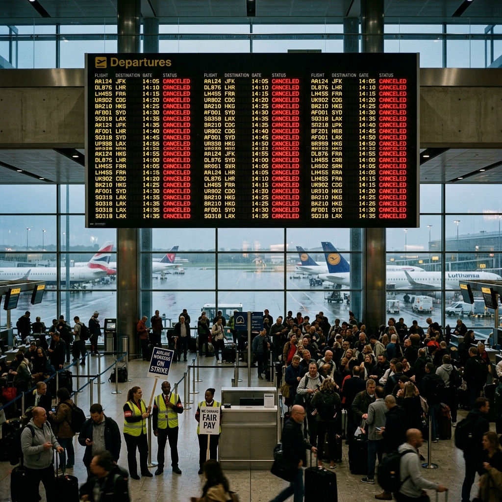 Airline strikes in 2026: does travel insurance cover your cancelled flight?